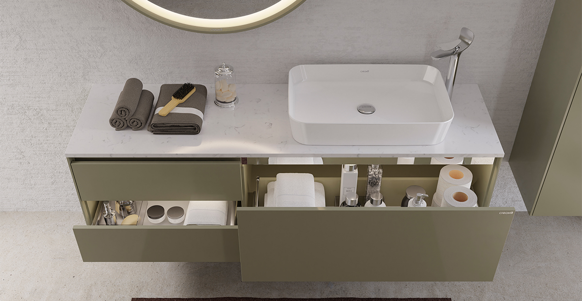 Flat Banyo Mobilyası